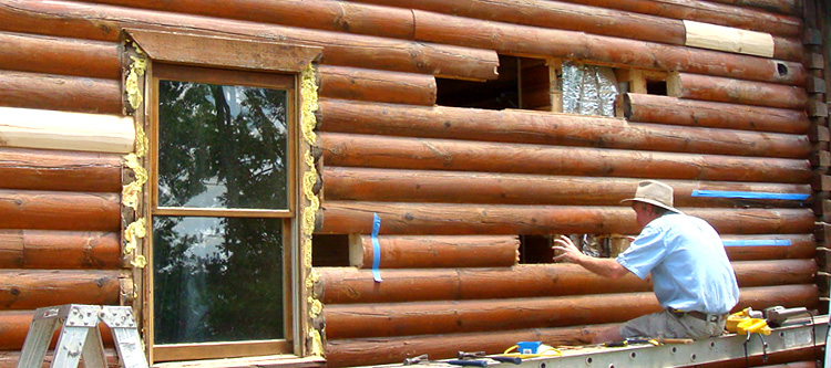 Log Home Repair Kannapolis,  North Carolina