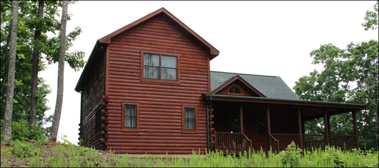 Professional Log Home Borate Application  Cabarrus County,  North Carolina